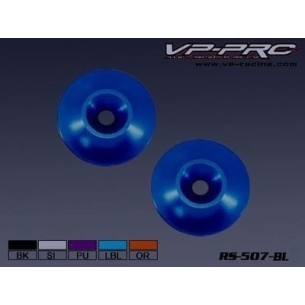 VP-Pro - Rondelle in Alluminio Ferma Alettone(Pz.2) Blue