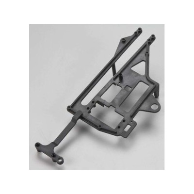 Thunder Tiger Ricambi - Piastra radio Nylon NeraTS4