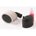 Robitronic - Filtro aria ovale Doppia Spugna con protezione pioggia e olio filtro