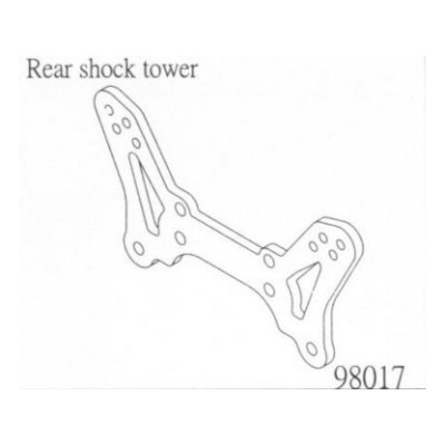 Sin Yih AX5 - Supporto Ammortizzatori Posteriori