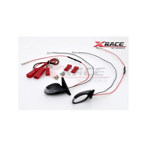 XRACE-- SET SPECCHIETTI CON INDICATORE DI DIREZIONE INTEGRATO