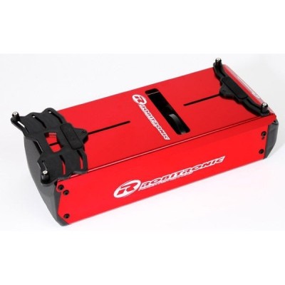 Robitronic - Cassetta di avviamento Starterbox per Buggy e Truggy (Anodizzata Rossa)