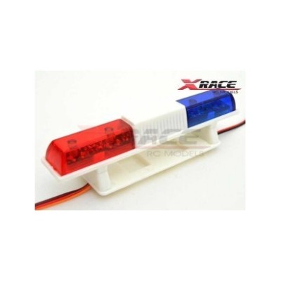 LAMPEGGIANTI POLIZIA CON LED ROTANTI 360°