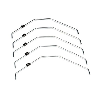 Hot Bodies- Set Barre Stabilizzatrici Posteriore V2 (2,2/2,4/2,6/2,8/3,0mm) 114747