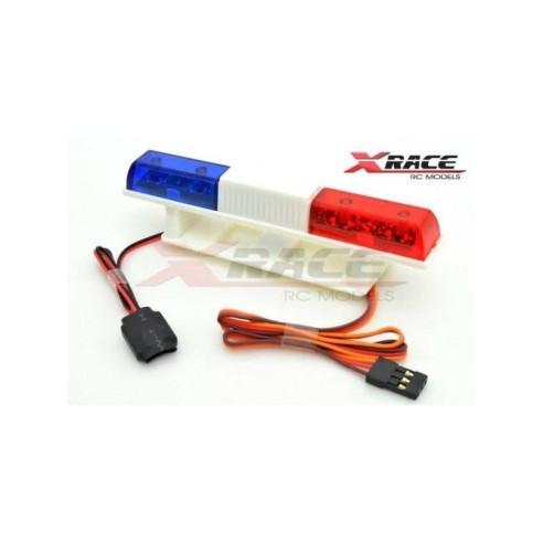 LAMPEGGIANTI POLIZIA CON LED ROTANTI 360°