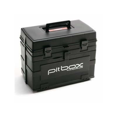 Kyosho - Cassetta Attrezzi PitBox Nera