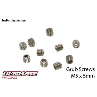ULTIMATE RACING - Grani  M5 x 5mm (10 pz.)