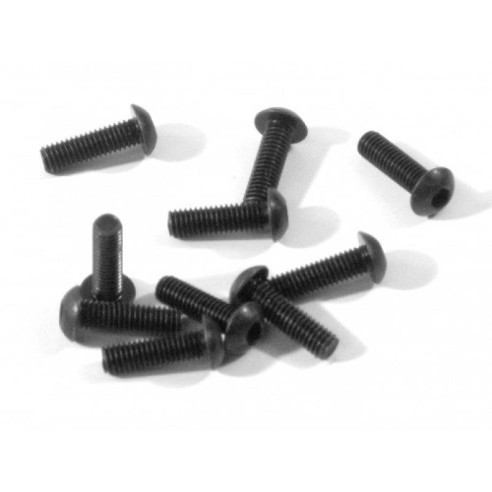 Hot Bodies - Vite Esagonale Testa a Bottone M3x10mm (Pz.10) Z353