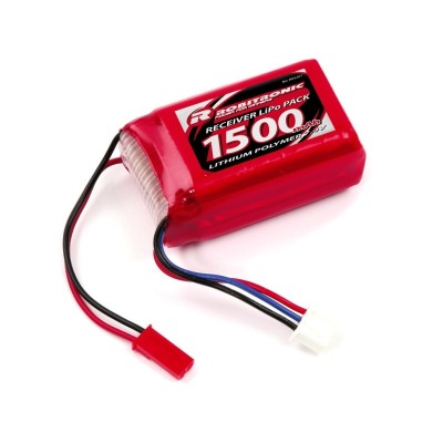 Robitronic - LiPo 7,4V 1500mAh  AAA Hump Size