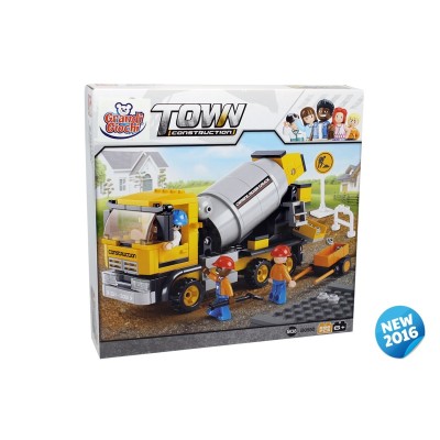 Grandi Giochi Blokki Town betoniera 296 pz giocattolo