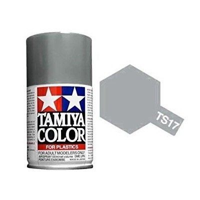 Tamiya - Smalto spray TS-17 Alluminio Lucido 100 ml