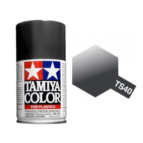 Tamiya - Smalto spray TS-40 Metallic Black 100 ml