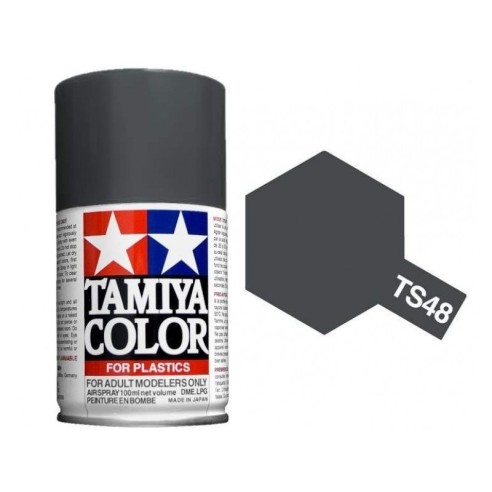 Tamiya - Smalto spray TS-48 Gunship Grey 100 ml