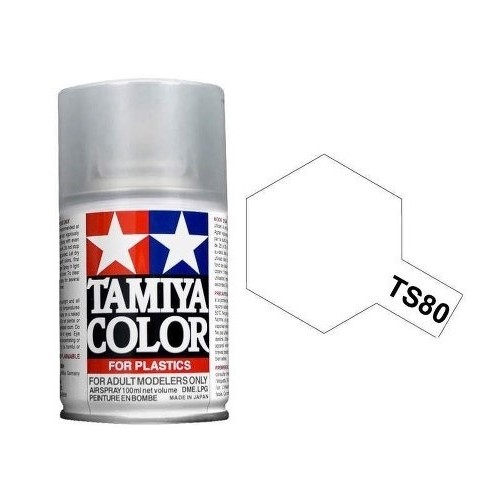 Tamiya - Smalto spray TS-80 Flat Clear 100 ml