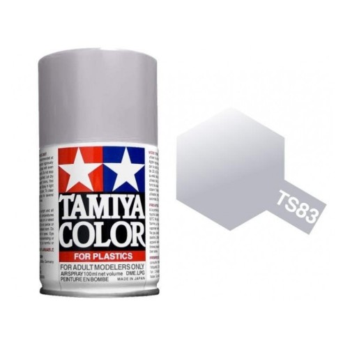 Tamiya - Smalto spray TS-83 Metallic Silver 100 ml