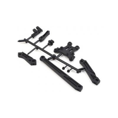 Ricambi Mugen MBX8 - Set Supporti Centrali/Tensione