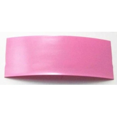 Termorestringente trasparente piatto Rosa 7 Cm (50 cm)