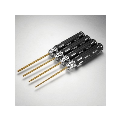 TFL RACING- Set Chiavi esagonale 1.5/2.0/2.5/3.0mm / tt1604-01bk