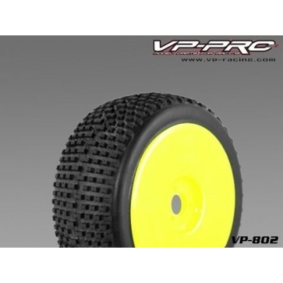 VP Pro - Coppia Gomme Cutoff incollate su Cerchio Giallo (Medie)