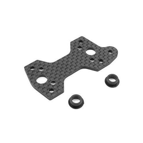 Hudy - XRAY XB8/XB8R Piastra supporto camme freno carbonio*