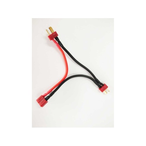 Cavo Y 100mm 14AWG connettori Deans serie 50A