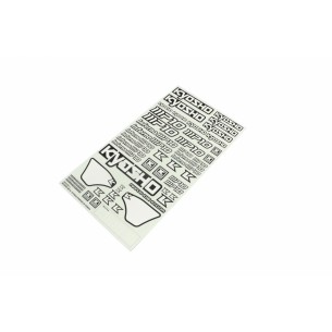 Kyosho Ricambi MP10 -DECALS INFERNO MP10 TKI4 IFD411B