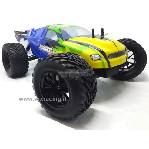 VRX-TRUGGY XXX SWORD 1/10 OFF-ROAD TELAIO METALLO MOTORE RC 550 4WD RTR RADIO 2.4GHZ RTR 4WD