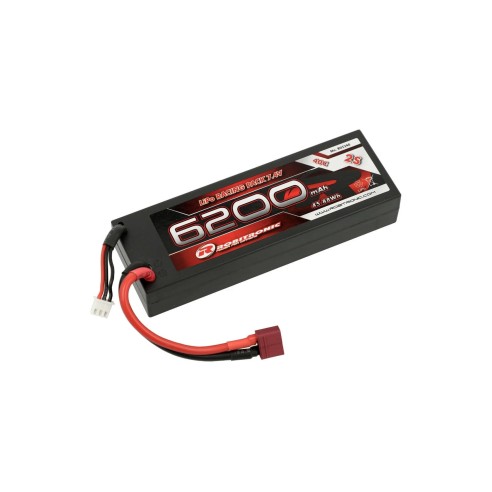 Batteria LiPo Robitronic 6200mAh 2S 40C T-Plug