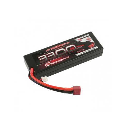 Batteria LiPo Robitronic 3300mAh 2S 40C T-Plug