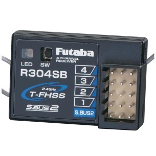 Futaba - Ricevente RX R304SB 2,4G TELEMETRY 4PLS