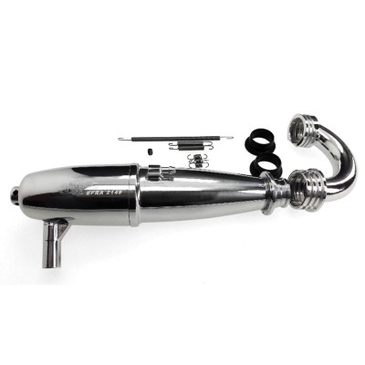 Marmitta crf Performa P1 completa di collettore guarnizione e molle per motori 3,5  (EFRA 2149, collettore 35/55)