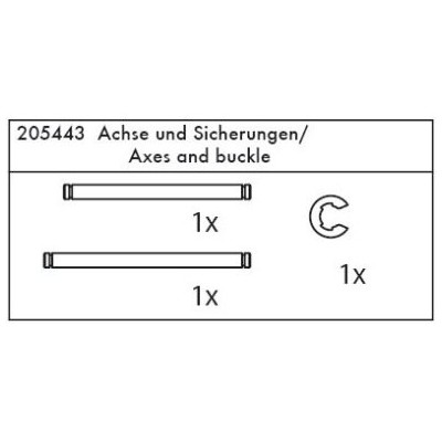 Carson - Perni bracci per Specter - Montana - 2 Drift