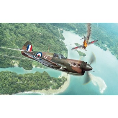 Italeri P-40 E/K KITTYHAWK (Kit di Montaggio)2795 - Scala 1 : 48
