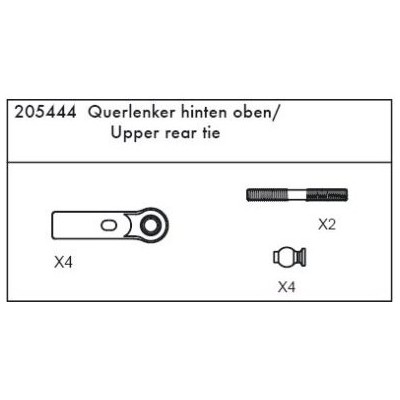 Carson - Tirante posteriore per Specter - Montana - 2 Drift