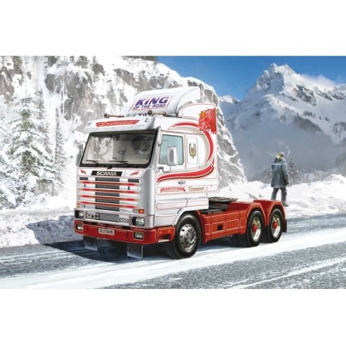 Italeri SCANIA Streamline 143H 6x2 (Kit di Montaggio) -3944 - Scala 1 : 24