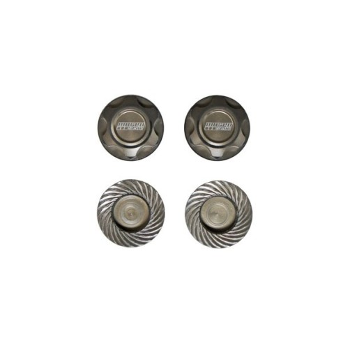 Ricambi Mugen Dadi Ruota dentati chiusi anodizzati duro (4pz)E2270