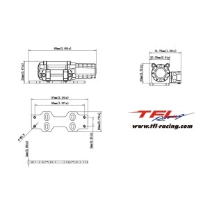 Verricello TFL B con 1 motore
