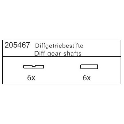 Carson - Perni ingranaggi dif per Specter - Montana - 2 Drift