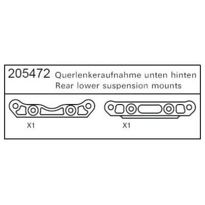 Carson - Supporto bracci  per Specter - Montana - 2 Drift