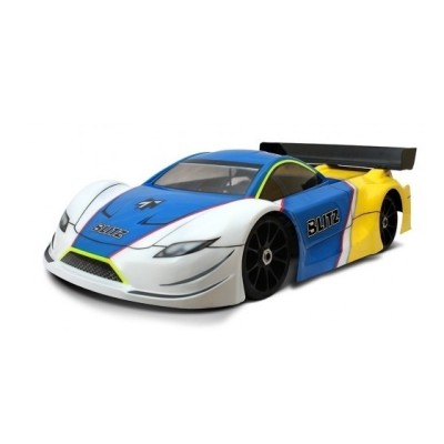 BLITZ 1/8 GT4 GBS Carrozzeria Body with Wing (0,8mm) Rally GT 60807-08 BLITZ 1/8 GT4 GBS Carrozzeria Body with Wing (0,8mm) Rally GT 60807-08