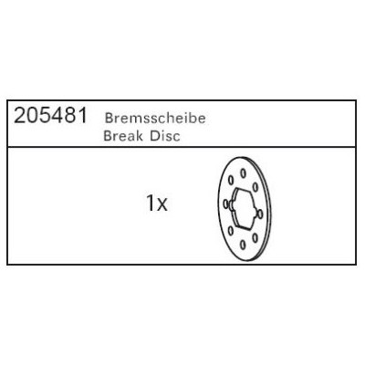Carson - Disco freno per Specter - Montana - 2 Drift