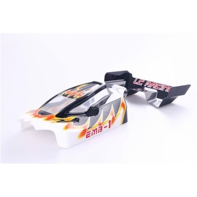 LC RACING-CARROZZERIA + ALETTONE BUGGY 1/14 (PVC)