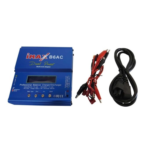 IMAX - CARICABATTERIE PROFESSIONALE Li-Po Ni-Mh Ni-Cd Pb.