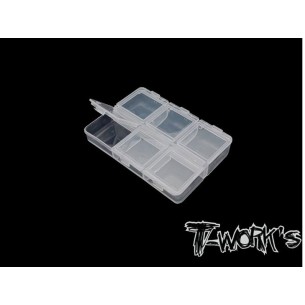 T-WORK'S PORTA MINUTERIA 6 SCOMPARTI 8x6x1.8cm (2) TW-TT047