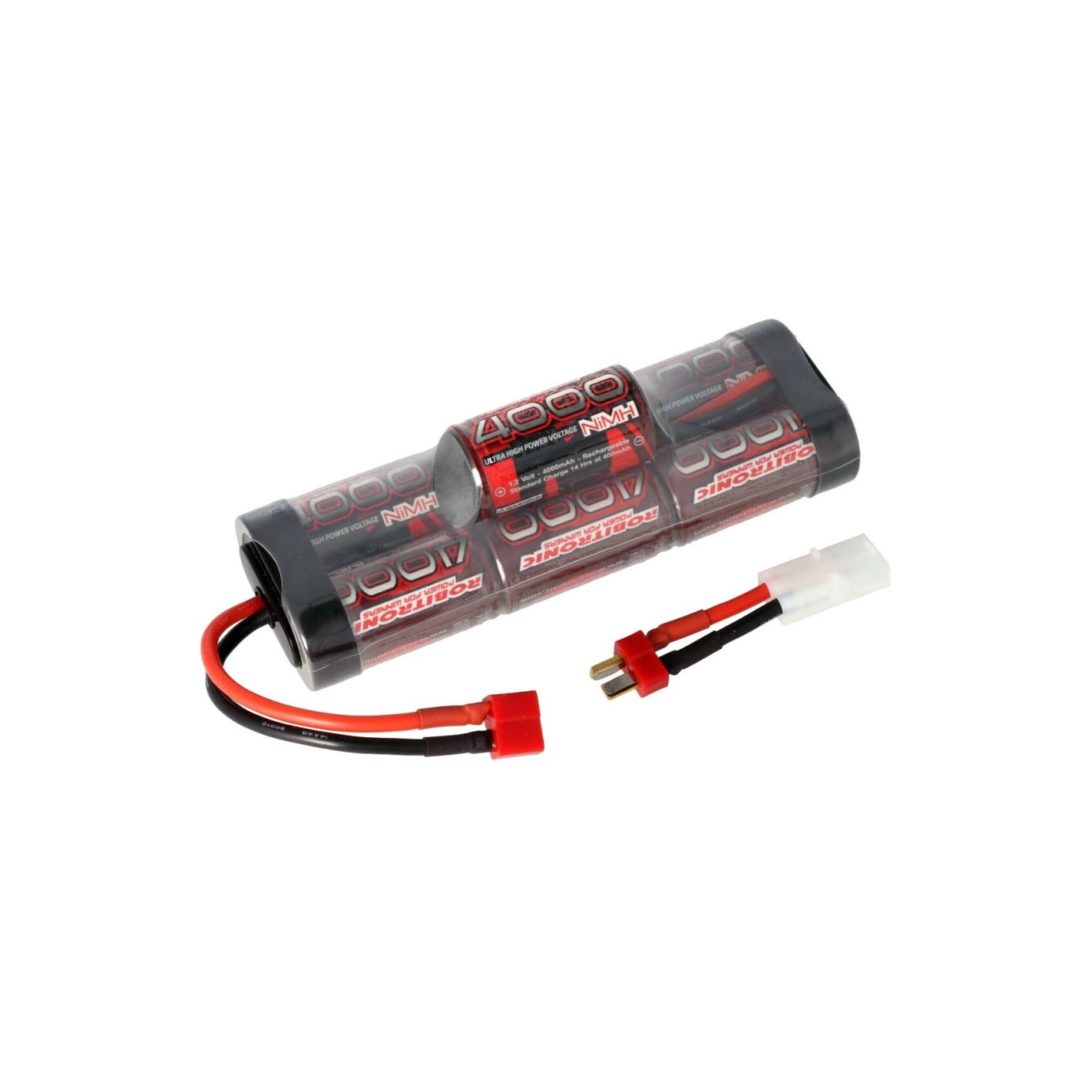 vhbw - Batteria Nimh 5000mah (7.2v) Connettore Tamiya Per Modellismo Come Racing Car, Modellini Di Elicotteri, Aerei E Navi