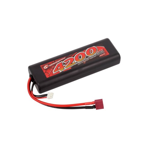 Batteria LiPo Robitronic 4200mAh 2S 40C T-Plug Stick Pack