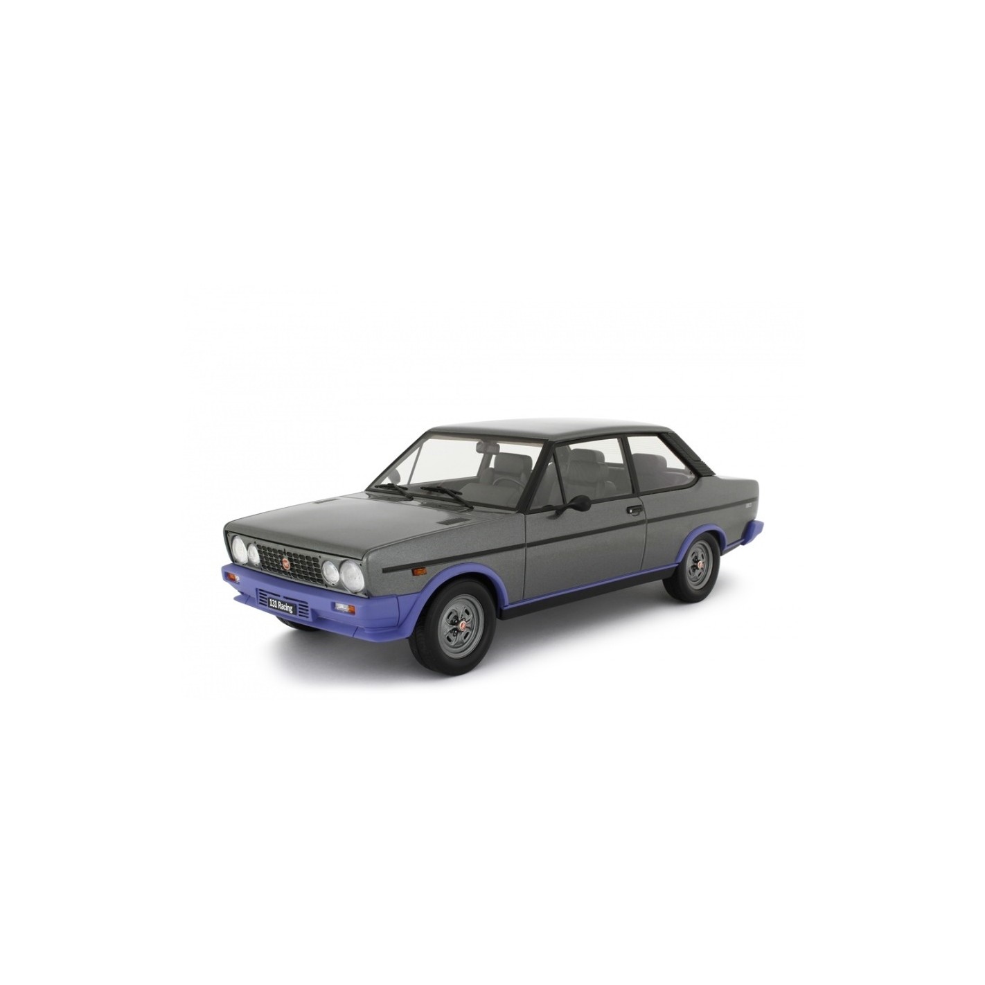 Laudoracing-Models Fiat 131 Racing 2000 TC 1978 - Échelle 1/18 - Résine Orange