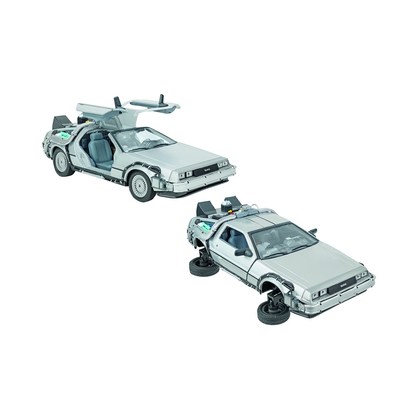 Modellino Delorean Ritorno Al Futuro - Scala 1:24 Per Collezionisti E Appassionati - Foto 10