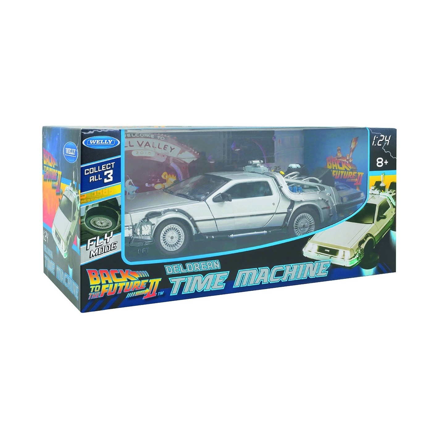 Modellino Delorean Ritorno Al Futuro - Scala 1:24 Per Collezionisti E Appassionati - Foto 2