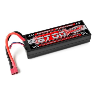 Batteria Lipo 2s Team Corally PowerRacing 50C 6700Mah 7,4V TPlug HC